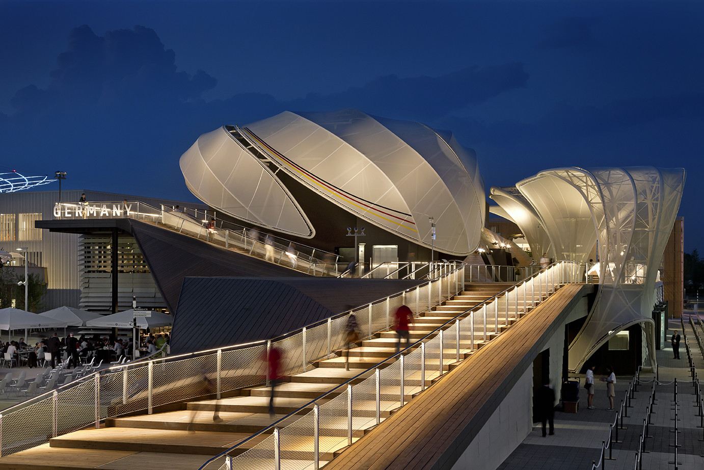 Germany Pavilion At The World EXPO 2015 In Milan