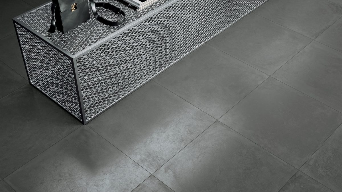 Tango: Scratched metal effect tile