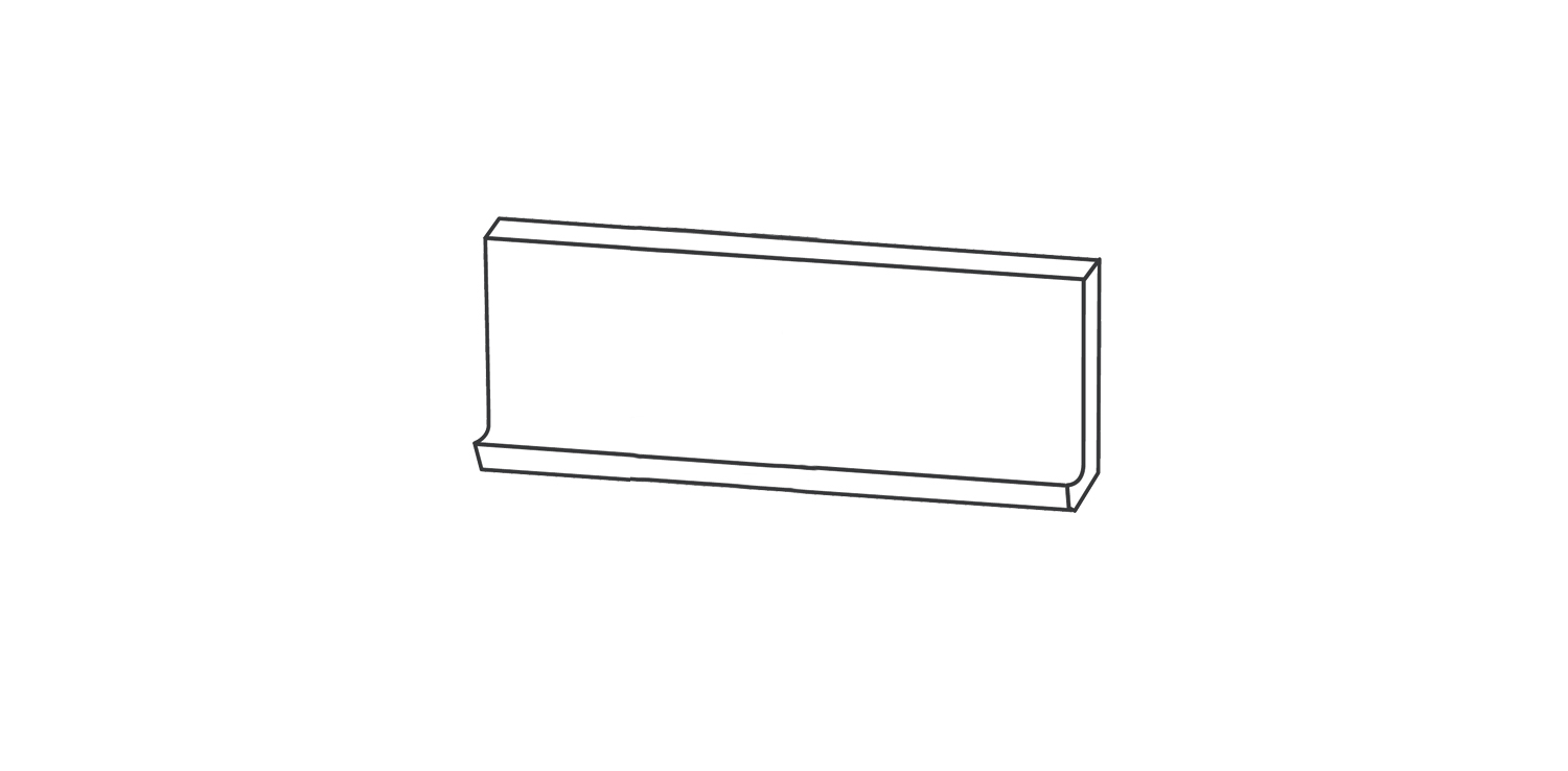 Baseboard <span style="white-space:nowrap;">3"x48"</span>